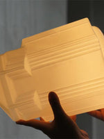 Load image into Gallery viewer, Vintage Art Deco Milk Glass Pendant Light