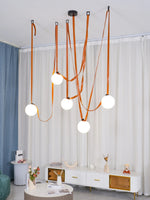 Load image into Gallery viewer, Modular Pendant Light with Sculptural Belt-Style Design