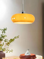 Bild in Gallery-Viewer laden, Nordic Metal Bauhaus Glas Pendelleuchte