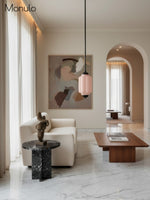 Bild in Gallery-Viewer laden, Vintage Glas Eloise Pendelleuchte