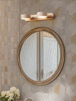 Load image into Gallery viewer, Travira Travertine Duo Sconce – Adjustable Natural Stone Wall Light for Bedroom Hallaway