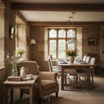 Cargar imagen en el visor de la Galería, Lámpara colgante cónica Aurenza de estilo rústico moderno: iluminación regulable para cocina y entrada.