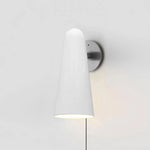 Load image into Gallery viewer, Conical Glass Plug-In Wall Light with Inline Switch - product image 9