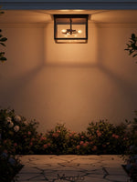 Load image into Gallery viewer, Ferrix Glass Outdoor Ceiling Light – Industrial Style For Porche