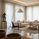 Load image into Gallery viewer, Oslan Contemporary Arc Lamp – Minimalist Lighting for Reading Corners