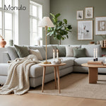 Charger l'image dans la visionneuse de galerie, Lampe de table et lampadaire sculpturale linéaire moderne Diora – Éclairage d'ambiance pour le salon