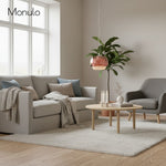 Load image into Gallery viewer, Clinco Modern Coloured Glass Mushroom Pendant Lamp – Stylish Ambient Lighting for Boutique & Residential Spaces