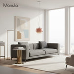 Load image into Gallery viewer, Clinco Modern Coloured Glass Mushroom Pendant Lamp – Stylish Ambient Lighting for Boutique & Residential Spaces