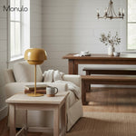 Load image into Gallery viewer, Clinco Modern Sculptural Mushroom Design Table Lamp – Ideal for Living Room or Bedroom