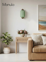 Load image into Gallery viewer, Vintage Milk Glass Flush Eloise Wall Sconce for Bedside Hallway