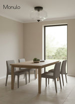 Load image into Gallery viewer, Retro Milk Semi Flush Mount Eloise Ceiling Light