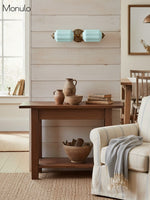 Load image into Gallery viewer, American Vintage Glass Lantern Shaped Horizontal Eloise Wall Sconce