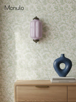 Load image into Gallery viewer, Vintage Milk Glass Flush Eloise Wall Sconce for Bedside Hallway