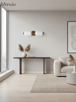 Load image into Gallery viewer, American Vintage Glass Lantern Shaped Horizontal Eloise Wall Sconce