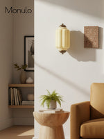 Load image into Gallery viewer, Vintage Milk Glass Flush Eloise Wall Sconce for Bedside Hallway