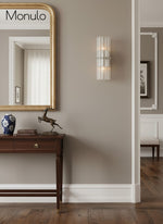 Load image into Gallery viewer, Lumora Crystal Up Down Wall Light – Double Wall Sconce for Bedroom