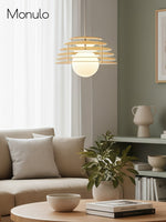 Load image into Gallery viewer, Sunrise Pendant Light – Ambient Pendant With Bauhaus Memphis Geometry – AFTERGLOW S5