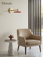 Charger l'image dans la visionneuse de galerie, Applique murale monochrome scandinave en métal – Éclairage pour la décoration de la chambre