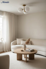 Bild in Gallery-Viewer laden, Pawrior Zeitgenössische Glas-Deckenleuchte – Geeignet für Flur & Wohnzimmer