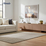 Load image into Gallery viewer, Pelviona Ribbed Glass & Antique Brass Table Lamp – Modern Accent Lighting for Living Room