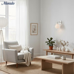 Load image into Gallery viewer, Merin Sculptural Glass Wall Lamp – Geometric Modern Wall Sconce for Bedrooms & Hallways