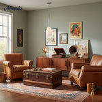 Cargar imagen en el visor de la Galería, Lámpara colgante Lumivelle con pantalla de cristal escultórica: lámpara moderna para cocina y comedor.