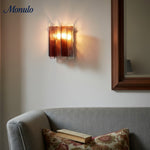 Load image into Gallery viewer, Verdura Architectural Wall Mounted Lamp with Glass Panel Design