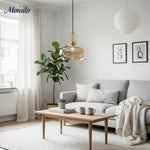 Load image into Gallery viewer, Lawson Fish-Tank Inspired Transparent Glass Pendant – Contemporary Hanging Fixture for Home