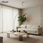 Bild in Gallery-Viewer laden, Glorica Glas Industrieller Metallrahmen Wandlampe – Minimalistische große Glühbirnen-Wandlampe für Wohnzimmer