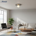 Load image into Gallery viewer, Rivolence Elegant Ring-Silhouette Nordic Wall/ Ceiling Light for Living Room