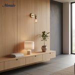 Load image into Gallery viewer, Driscoll Sleek Metal Arm Wall Light – Modern Industrial Wall Sconce for Living Room