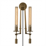 Load image into Gallery viewer, French Classicism Brass Plug-In Wall Light - product image 82