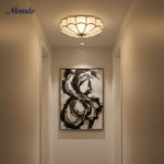 Load image into Gallery viewer, Flora Elegant Deco Ceiling Light – Artistic Flush Mount for Dining Rooms and Foyers
