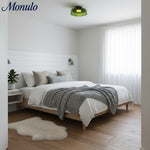 Cargar imagen en el visor de la Galería, Luz de techo empotrada de vidrio multicapa escultórica Verdoma Diseño moderno escandinavo para espacios de vida