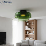 Charger l'image dans la visionneuse de galerie, Verdoma Applique Plafonnier en Verre Multicouche Sculptural Design Moderne Scandinave pour Espaces de Vie