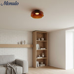 Cargar imagen en el visor de la Galería, Luz de techo empotrada de vidrio multicapa escultórica Verdoma Diseño moderno escandinavo para espacios de vida