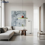 Load image into Gallery viewer, Verdoma Disc and Orb Pendant Light - Nordic Style Hanging Light for Kitchen Islands and Dining Rooms