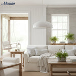 Load image into Gallery viewer, Verdoma Sleek Modern Metal Bowl Pendant Light for Bedrooms and Hallways