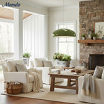 Load image into Gallery viewer, Verdoma Sleek Modern Metal Bowl Pendant Light for Bedrooms and Hallways