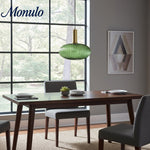 Load image into Gallery viewer, Verdoma Vintage Lantern Stained Glass Pendant Light - Retro Design for Dining Room Kitchen Living Space