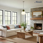 Charger l'image dans la visionneuse de galerie, Lampe suspendue moderne raffinée Verdoma Art déco pour espaces résidentiels