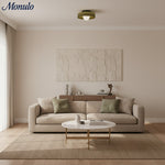 Cargar imagen en el visor de la Galería, Lámpara de Pared y Techo Verdoma Morandic Disc Orb para Interiores Modernos