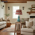 Load image into Gallery viewer, Thalune Organic Gourd Ceramic Table Lamp - Japandi Style Lighting for Bedroom Nightstands