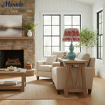 Load image into Gallery viewer, Thalune Organic Gourd Ceramic Table Lamp - Japandi Style Lighting for Bedroom Nightstands