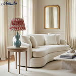 Load image into Gallery viewer, Thalune Organic Gourd Ceramic Table Lamp - Japandi Style Lighting for Bedroom Nightstands