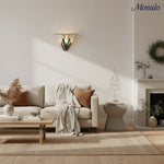 Load image into Gallery viewer, TF Astoria Art Glass Wall Sconce – Handcrafted Vintage Style Accent Lamp for Bedrooms