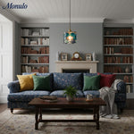 Load image into Gallery viewer, Vintagia Artistic Stained Glass Pendant Light - Vintage Tiffany Style for Kitchen Island