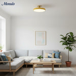 Charger l'image dans la visionneuse de galerie, Lumiflexa Plafonnier Rond Minimaliste - Design Contemporain pour Couloir et Bureau