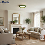 Charger l'image dans la visionneuse de galerie, Plafonnier en résine moderne minimaliste Resinova - Éclairage intérieur discret pour chambres