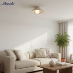 Charger l'image dans la visionneuse de galerie, Oribela Plafonnier Organique Sculptural - Design Texturé Moderne pour Salon